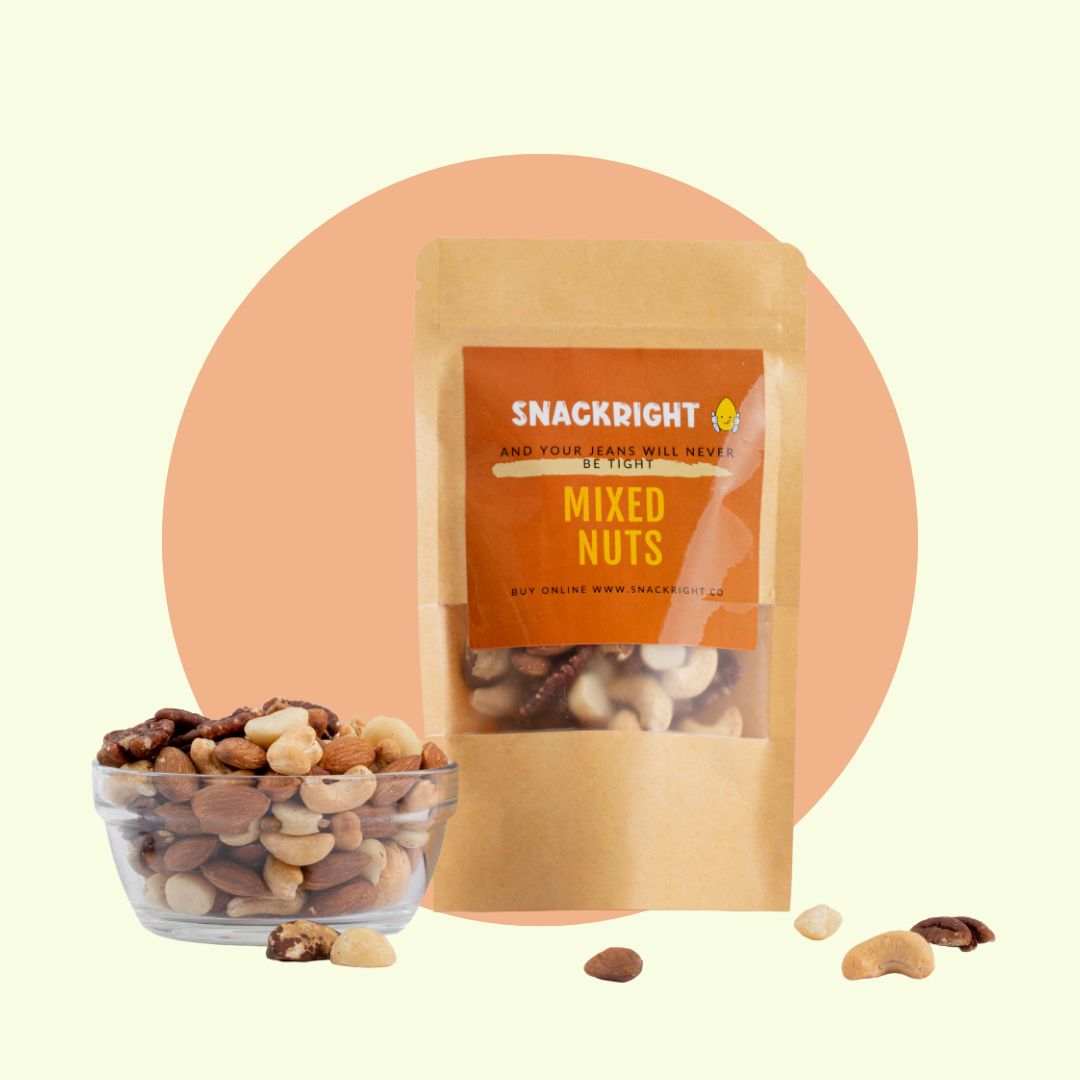 Eating mixed nuts can improve cardiovascular health and your mood