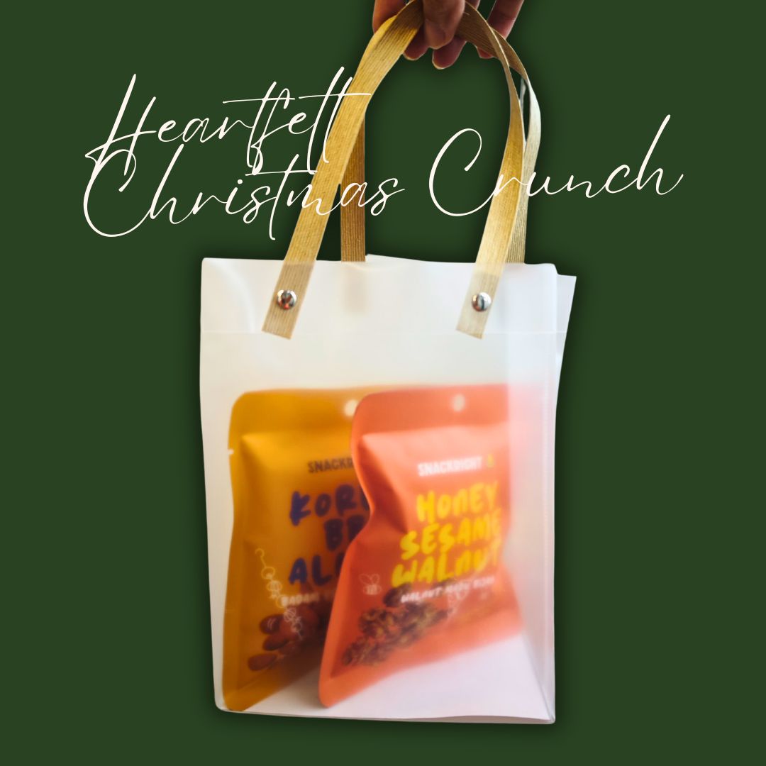 [Pre-Order] A Heartfelt Christmas Crunch | Customisable 2-in-1 Christmas Giftbag